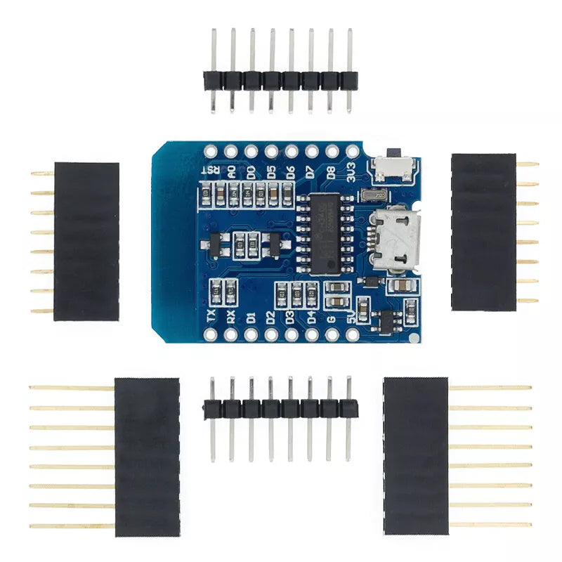 Wemos D1 Mini compatible ESP8266 WiFi development board - 5 Pack